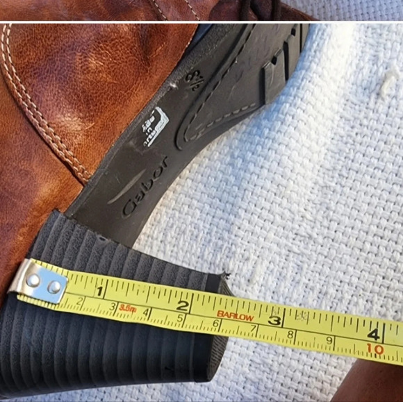 Gabor Laced shearling " Granny" Boots 8.5 - Picture 13 of 15